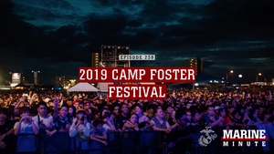 Marine Minute: 2019 Camp Foster Festival