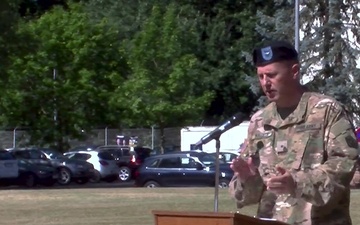 7th Mission Support Command Change of Command