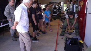 A Tour of the Workings of the Explosive Ordnance Disposal Flight