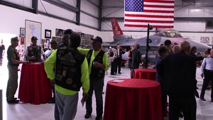 Honoring his legacy; Red Tails support fallen Tuskegee Airman’s memorial with flyover
