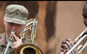 D.C. National Guard's 257th Army Band build's relationships through music in Burkina Faso