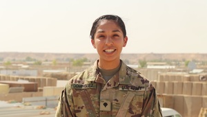 Arizona Diamondbacks Shout-out - Spc. Anna Dominguez