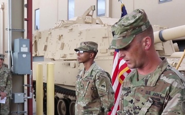 B-Roll: 1st Armored Division Soldier receives Bronze Star Medal (2 of 3)