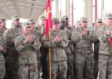 B-Roll: 1st Armored Division Soldier receives Bronze Star Medal (3 of 3)