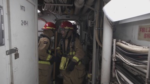 USS Ashland (LSD 48) Damage Control Drill