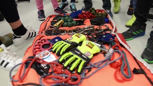 Firefighter teaches fire safety at SHAPE