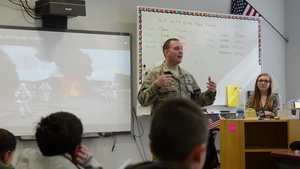 Firefighter teaches fire safety at SHAPE