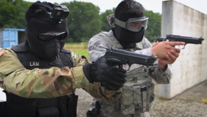 Chièvres Air Base Military Police Conduct Training