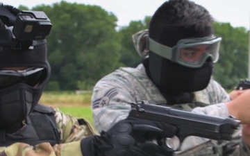 Chièvres Air Base Military Police Conduct Training