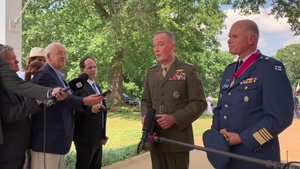 Gen. Joe Dunford Speaks to Media on the Strength of the U.S.-Finland Partnership