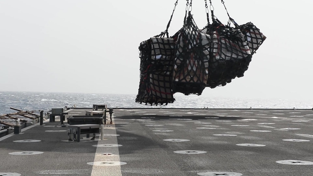 DVIDS - Video - VERTREP Aboard USS Harpers Ferry