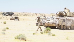 1-150th Cavalry Regiment, 30th Armored Brigade Combat Team at NTC