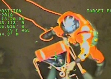 Coast Guard Hoists 3 People Stranded on Beach Near Cape Resurrection, Alaska