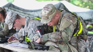 1st Regiment, Basic Camp Cadets Complete the Land Navigation Camp at Fort Knox, Ky. July 2, 2019.