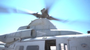 B-Roll: HMLA-469 conducts live fire training