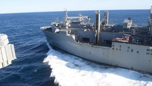 USS Ronald Reagan (CVN 76) Conducts Replenishment at Sea