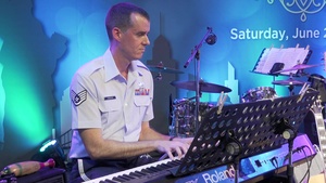 Air Force Band of the Pacific Performs in Bangkok (BROLL)