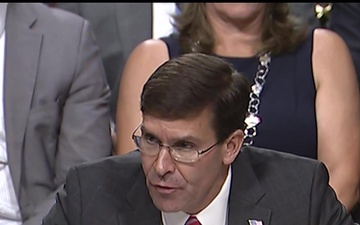 Defense Secretary Nominee Testifies at Confirmation Hearing