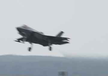 F-35A Lightning II Take-offs during Operation Rapid Forge