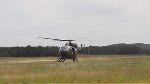 UH-72 Lakota operations for Patriot North 2019 at Fort McCoy