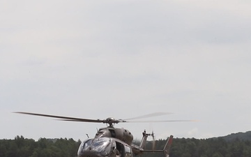 UH-72 Lakota operations for Patriot North 2019 at Fort McCoy