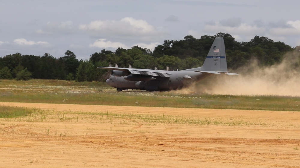 DVIDS - Video - C-130 Hercules Landing at Young Air Assault Strip at ...