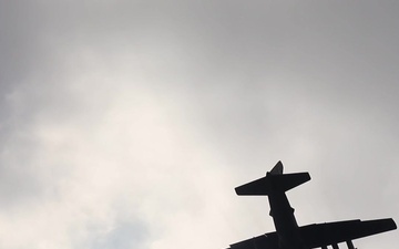 C-130H Hercules flyover for Patriot North 2019 Operations at Fort McCoy