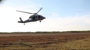 SOCPAC Talisman Saber 2019 Helicopter b-roll