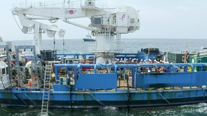 M/V SHELIA BORDELON Outfitted for Specialized Oil Recovery Operations