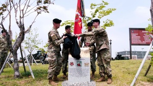 2ID Regimental Walk Ceremony