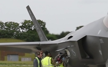 F-35 Hot Pit Refueling RAF Marham