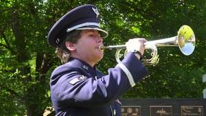 USAF Band of Flight Performs Taps