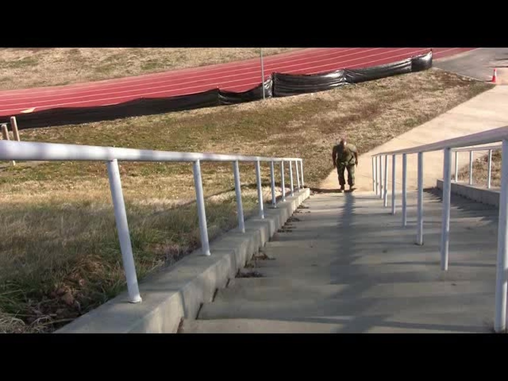 DVIDS Video Stadium Stairs Bunny Hops