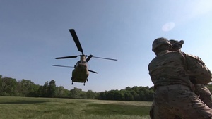 CH-47 Chinook helicopter sling load operations