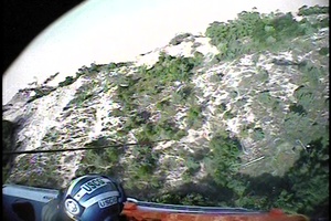 Coast Guard rescues woman, dog from bottom of cliff near Ludington, Mich.