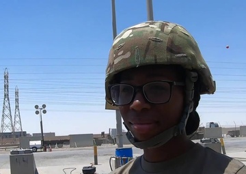 Working At The Washrack (B-Roll)