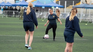 Comfort Women's Soccer Team Takes on Peruvian Team