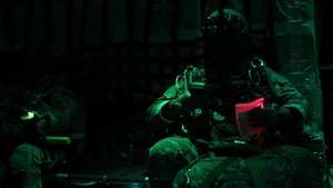 US / ADF Special Operations free-fall parachute insertion