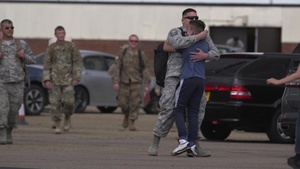 493rd Fighter Squadron Returned Home From Deployment