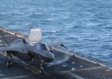 USS Wasp F-35 Flight Operations
