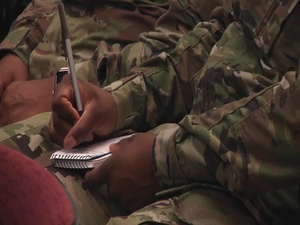 Army Reserve Soldier hones skills during Paralegal Warrior