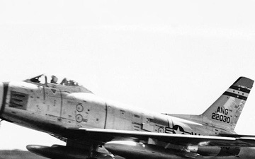 104th Fighter Wing Aircraft History: F-86 Sabre