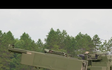 Michigan HIMARS Live Fire at Exercise Northern Strike 19