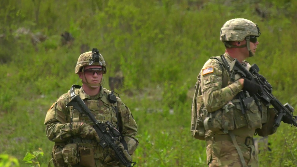 DVIDS - Video - B Co, 1-181 Infantry Practices Live Fire