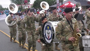 395th Army Band Alaskan Bear Paw Parade
