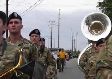 395th Army Band Fairbanks, AK Parade B-Roll