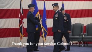 501st Combat Support Wing Change of Command