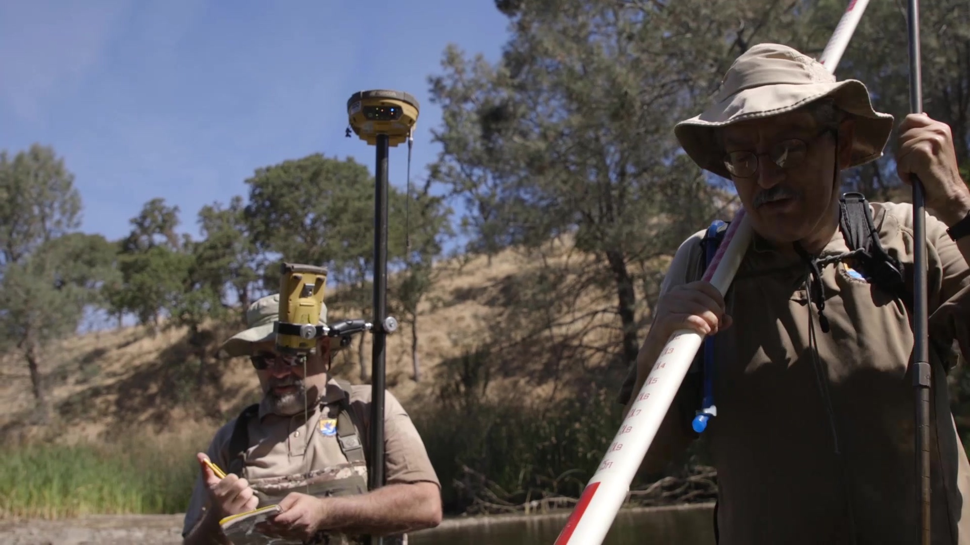 Through the collaboration of the Air Force and the U.S. Fish and Wildlife Service, Beale Lake was surveyed for removal of its dam, a move that could help fall-run Chinook salmon and endangered steelhead migrate further upstream to a good spawning and rearing habitat.<br /><br />(rushing water) - Part of how we got in this whole project is under the Sikes Act, where the Air Force and Fish and Wildlife Service work together to preserve and enhance the environment on military bases. When we did a study out here, we looked at what things could be done for salmon and steelhead to help with the environment on the base, and this was the biggest thing we came up with.