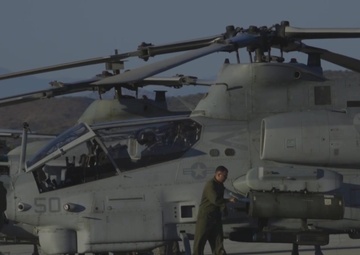 (B-roll) HMLA-267 Performs Night CAS and FAC-A for Summer Fury 2019