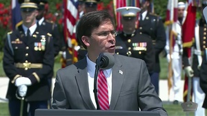 Trump, Pence Welcome New Defense Secretary